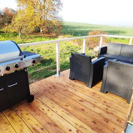 Ranch 66 - Wellness Tiny House Black Swallow Ve Stylu Route 66 Se Saunou, Koupacim Sudem A Bazenem Dom wakacyjny *