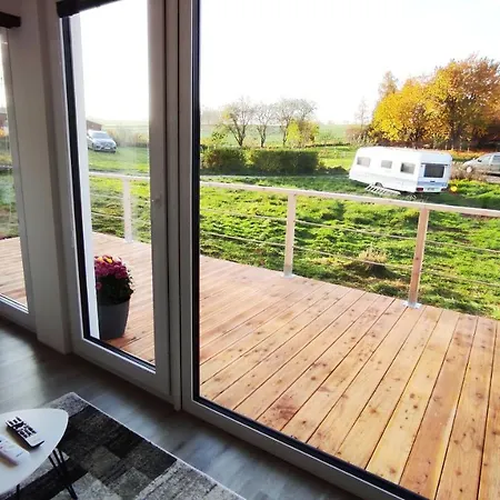 Ranch 66 - Wellness Tiny House Black Swallow Ve Stylu Route 66 Se Saunou, Koupacim Sudem A Bazenem