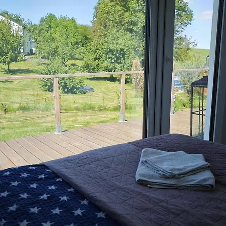 Ranch 66 - Wellness Tiny House Black Swallow Ve Stylu Route 66 Se Saunou, Koupacim Sudem A Bazenem
